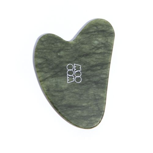 Žaliojo nefrito Gua Sha veido valymo reikmenys