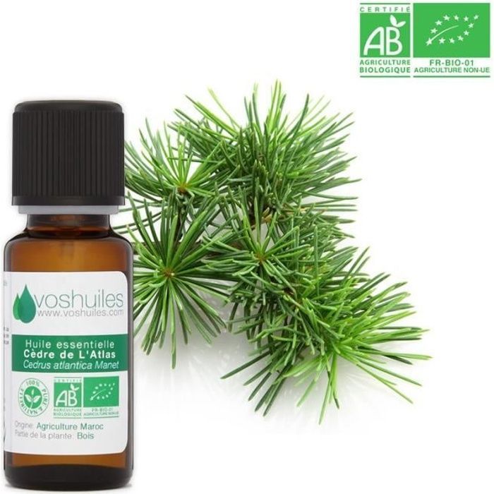 Organic Atlas Cedar Essential Oil 10ml