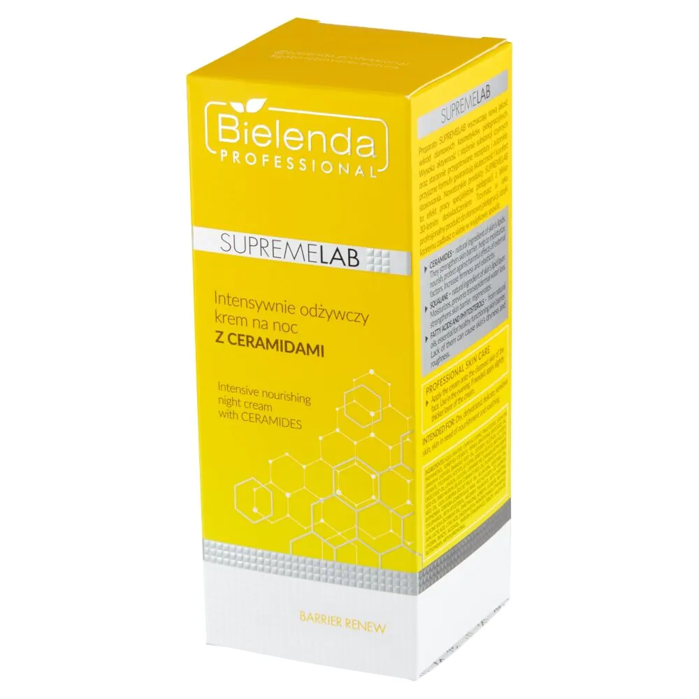 Bielenda Professional Supremelab Barrier Renew Intensywnie odżywczy krem na noc z Ceramidami