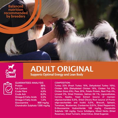 Wellness Core Small Adult Original Tørrfôr til Hunder
