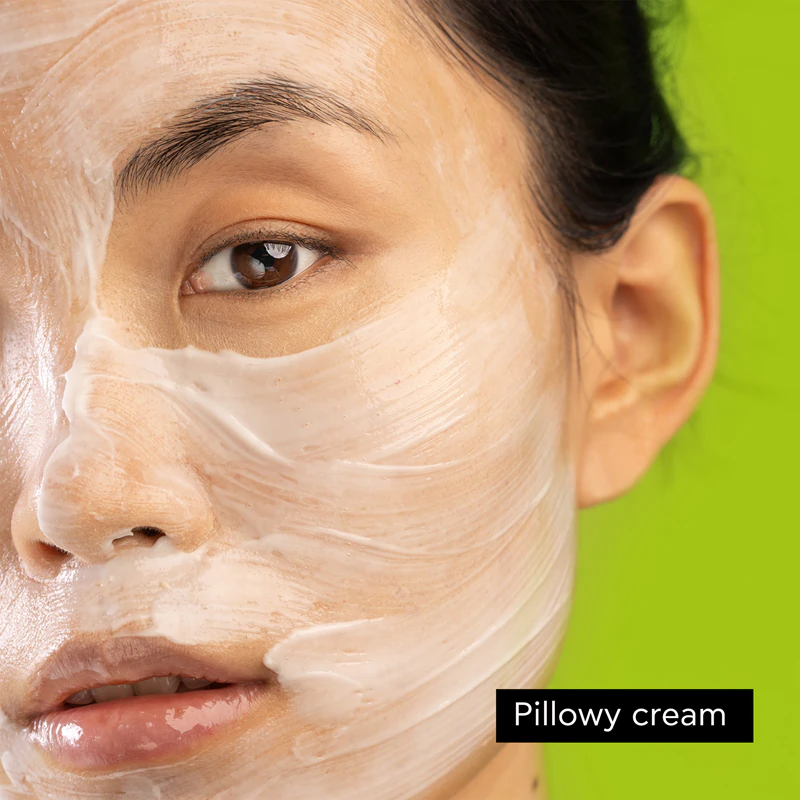 Máscara facial hidratante Apivita Express Beauty com aroma de figo da Índia e propriedades hidratantes.