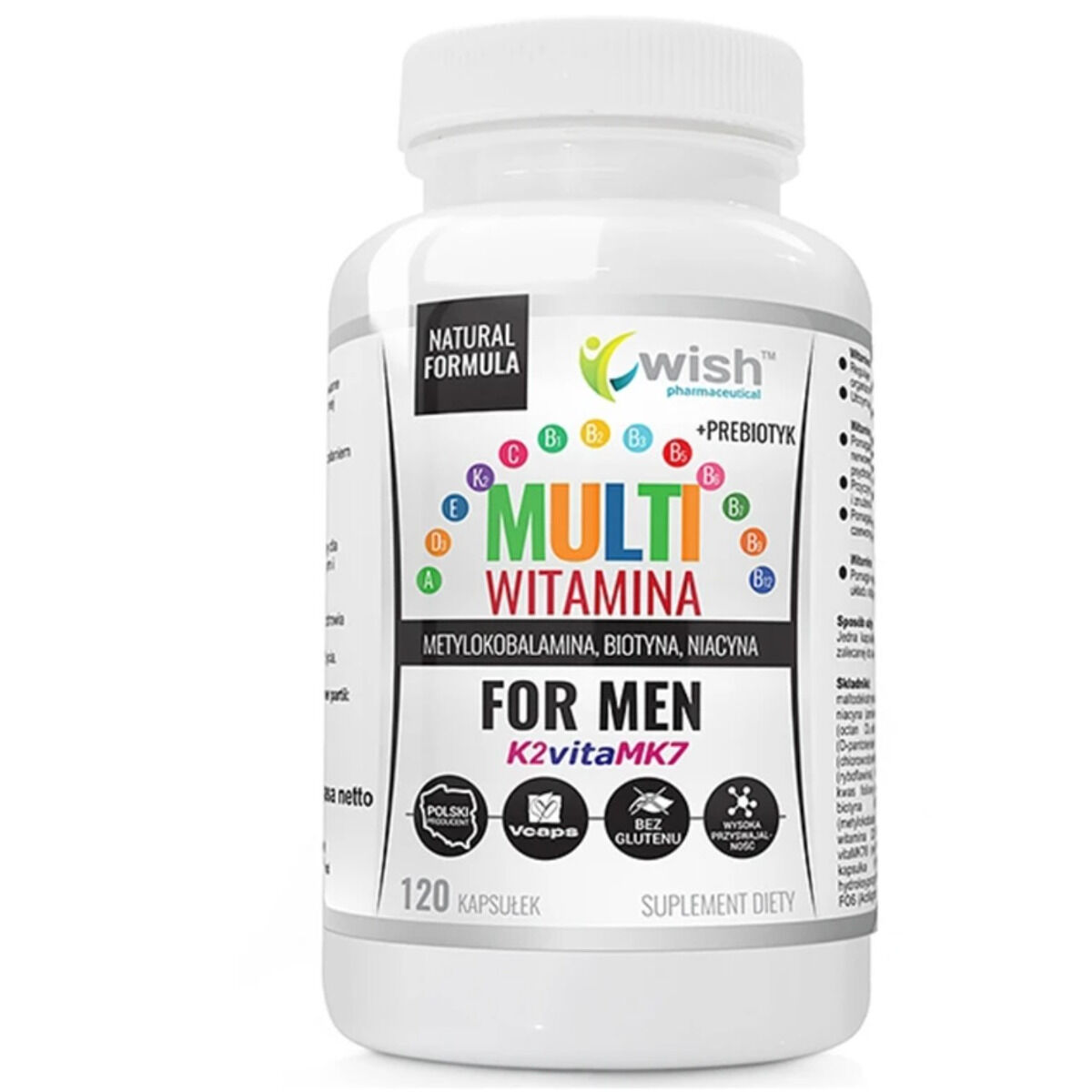 Multivitaminski kompleks Wish za moške
