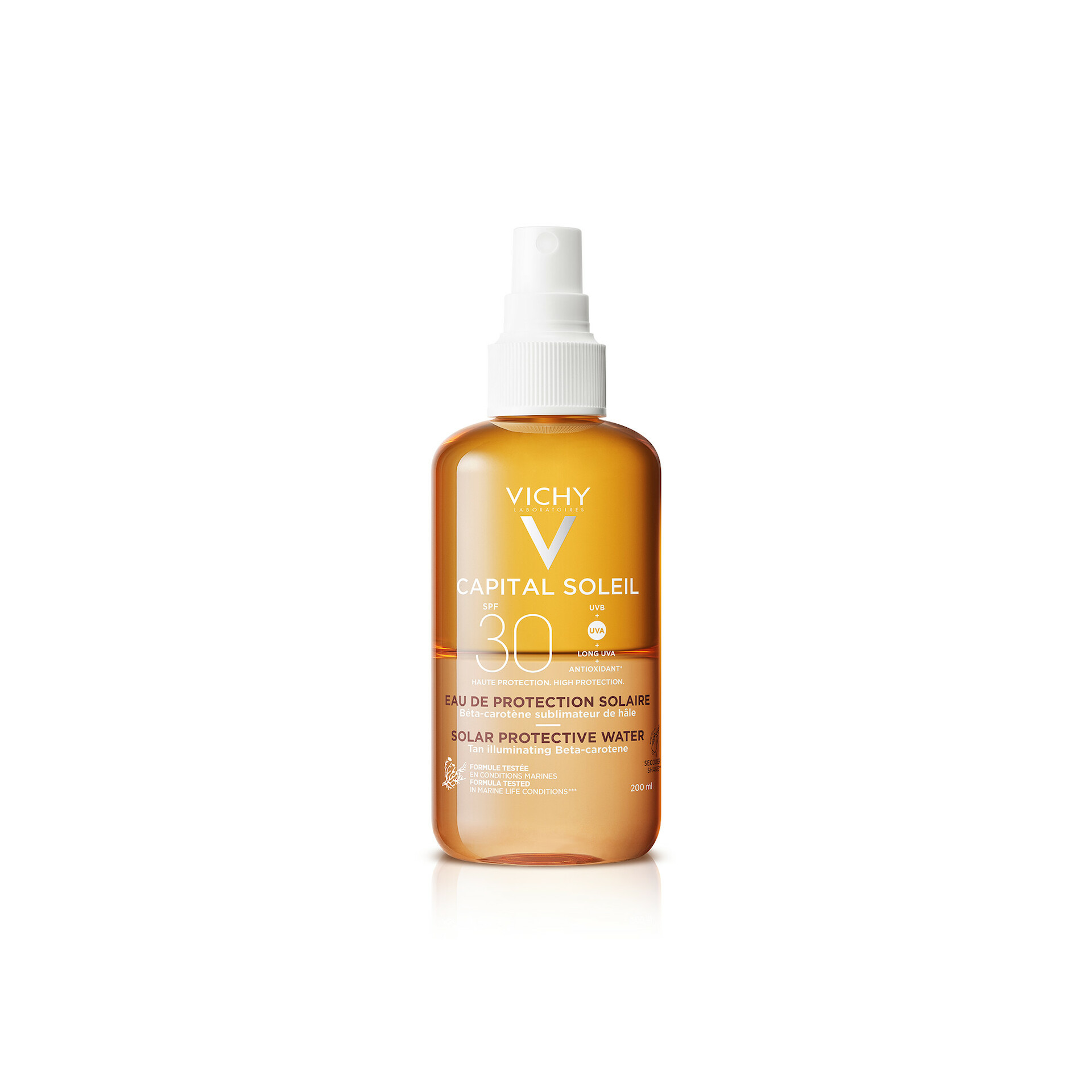 Capital Soleil vodica za pojačano preplanulost SPF30 200 ml - Vichy
