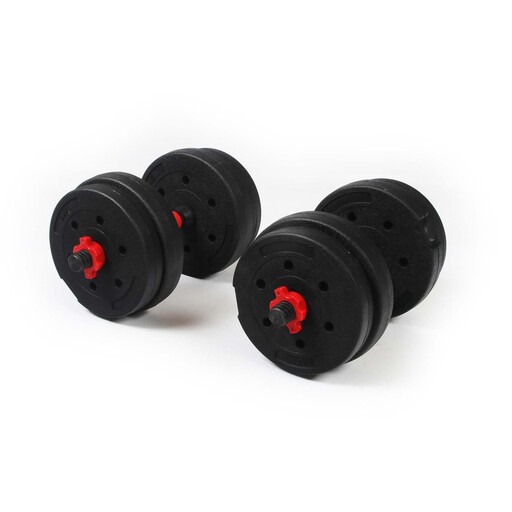  Keboo 300 Serie 15kg 2-in-1 Verstellbares Hantel- und Gewichtsset