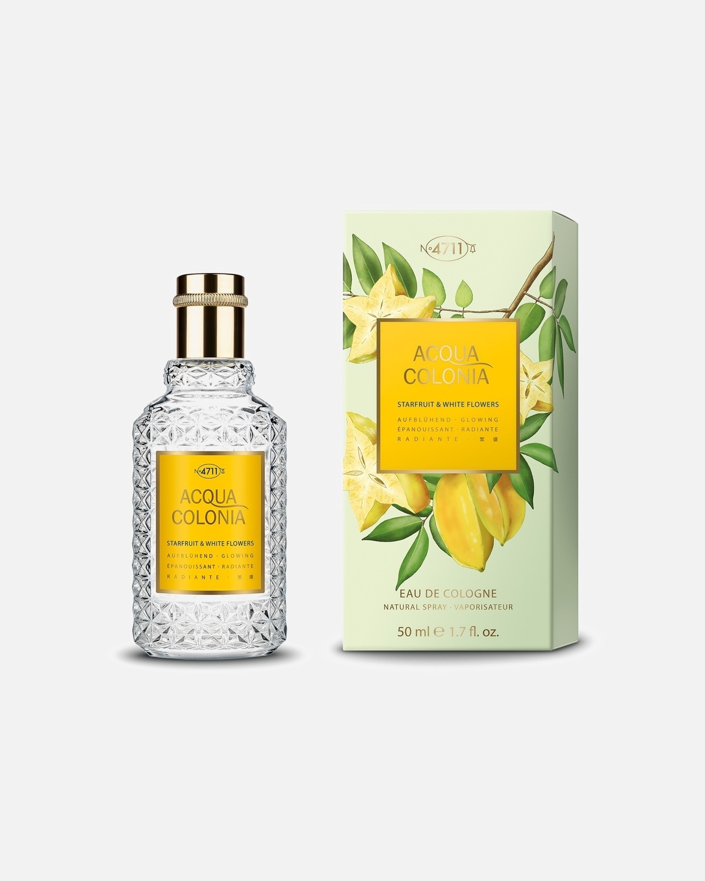 4711 Acqua Colonia Eau de Cologne Starfruit & White Flowers – 50 ml