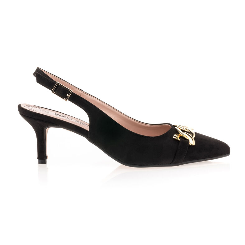 Svarte pumps til dame