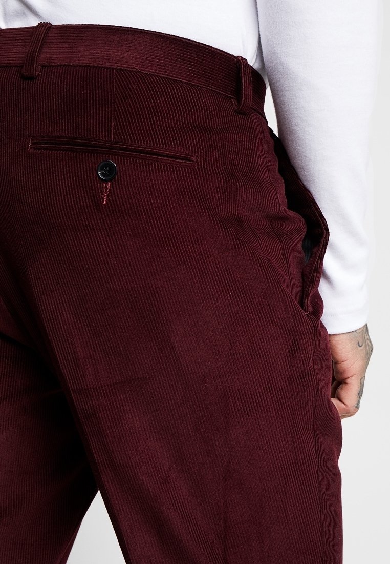 Pantaloni Isaac Dewhirst - bordeaux