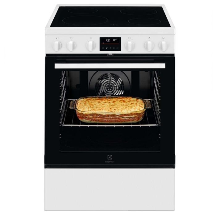 Electrolux 73L 4-Flammen-Cerankochfeld, Weiß - LKR64890AW