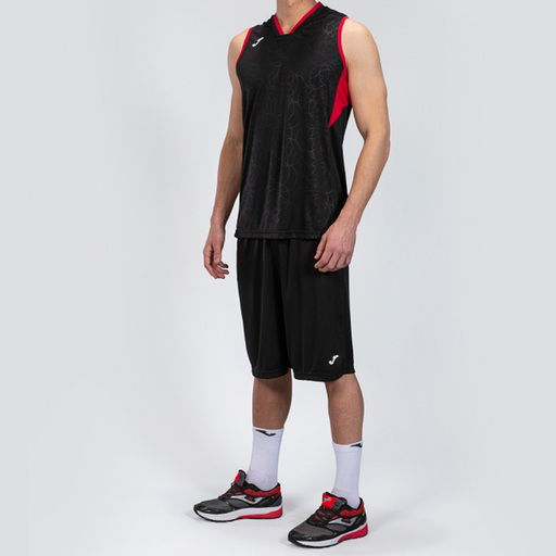 Set Joma Campus Negro Rojo