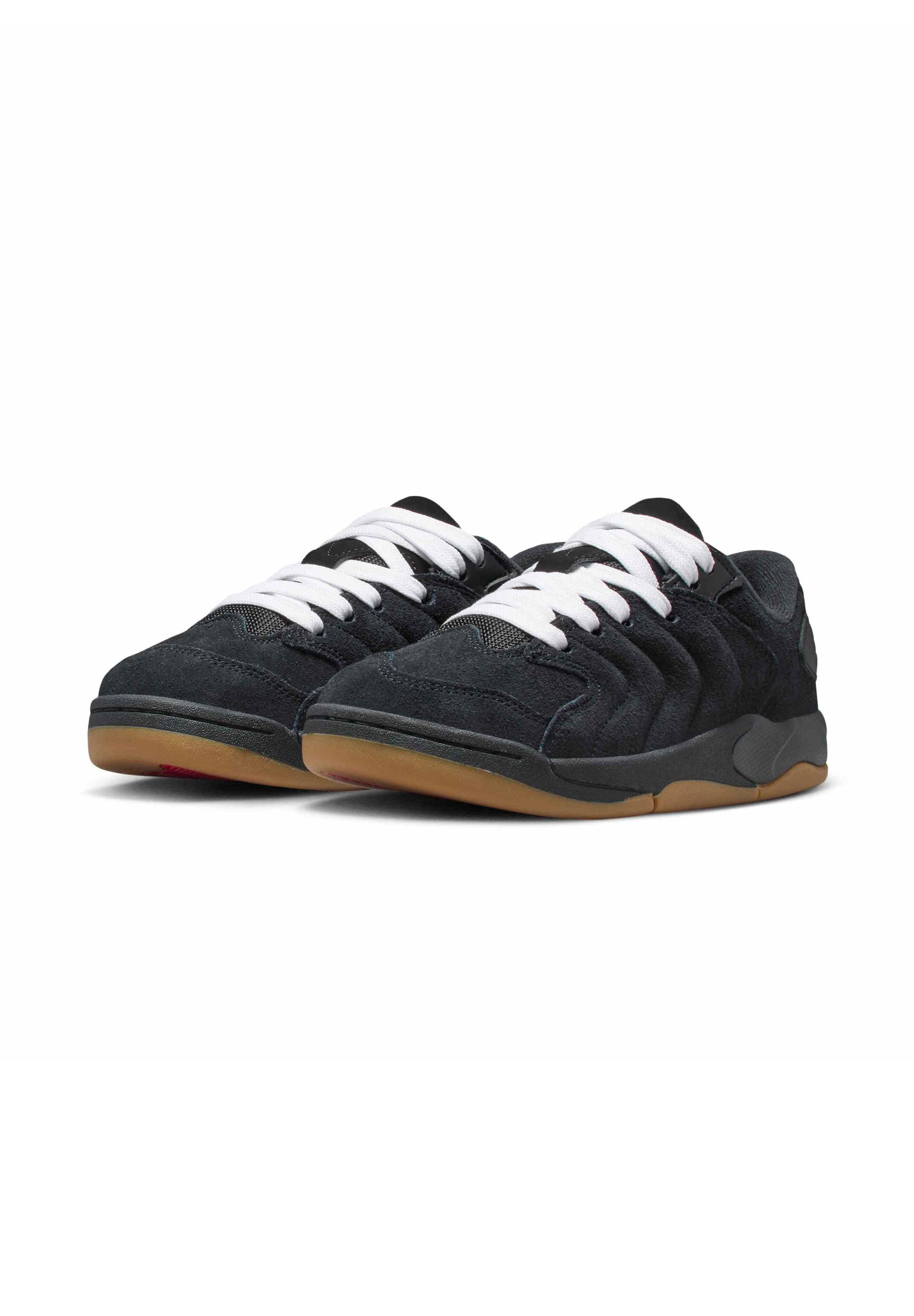 Jordan JORDAN SESSION BG UNISEX - Sneakers - zwart/varsity rood gum lichtbruin wit