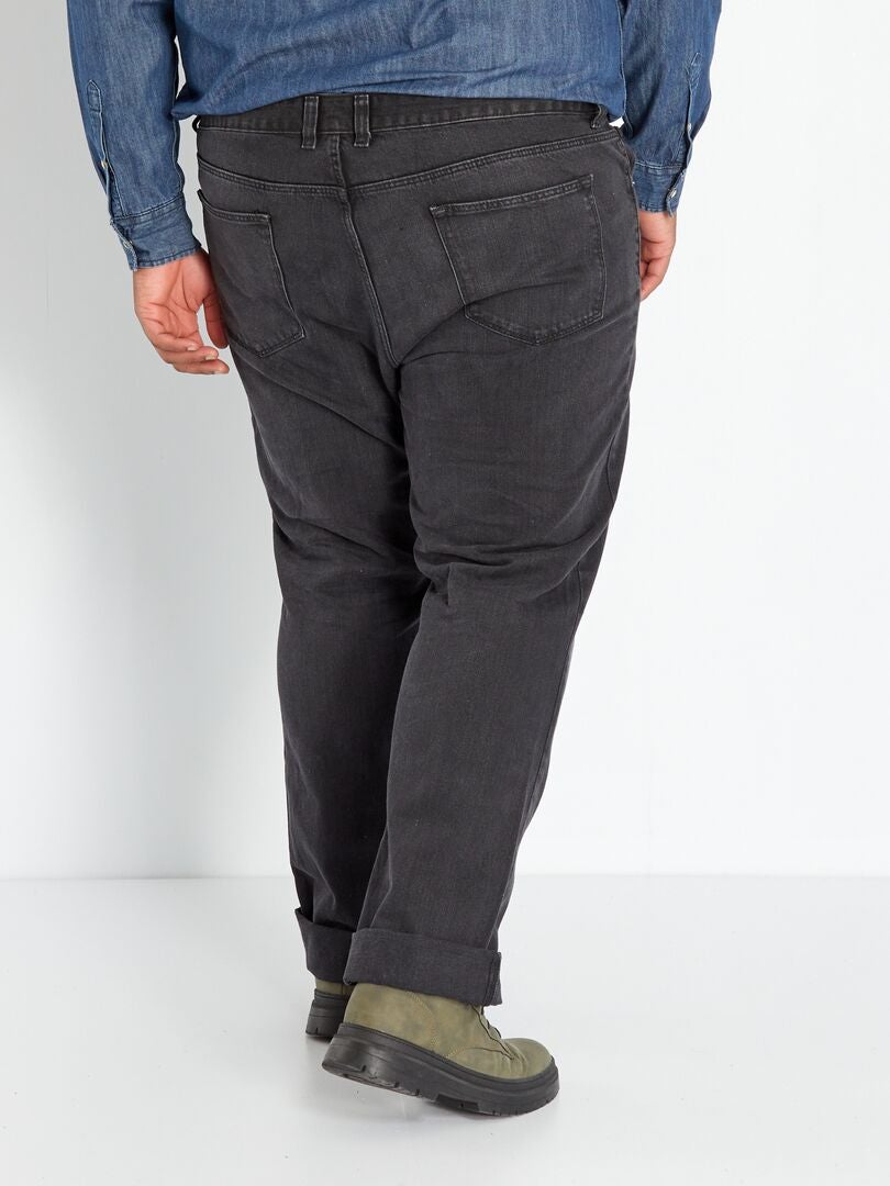 Calça jeans 100% algodão - CINZA