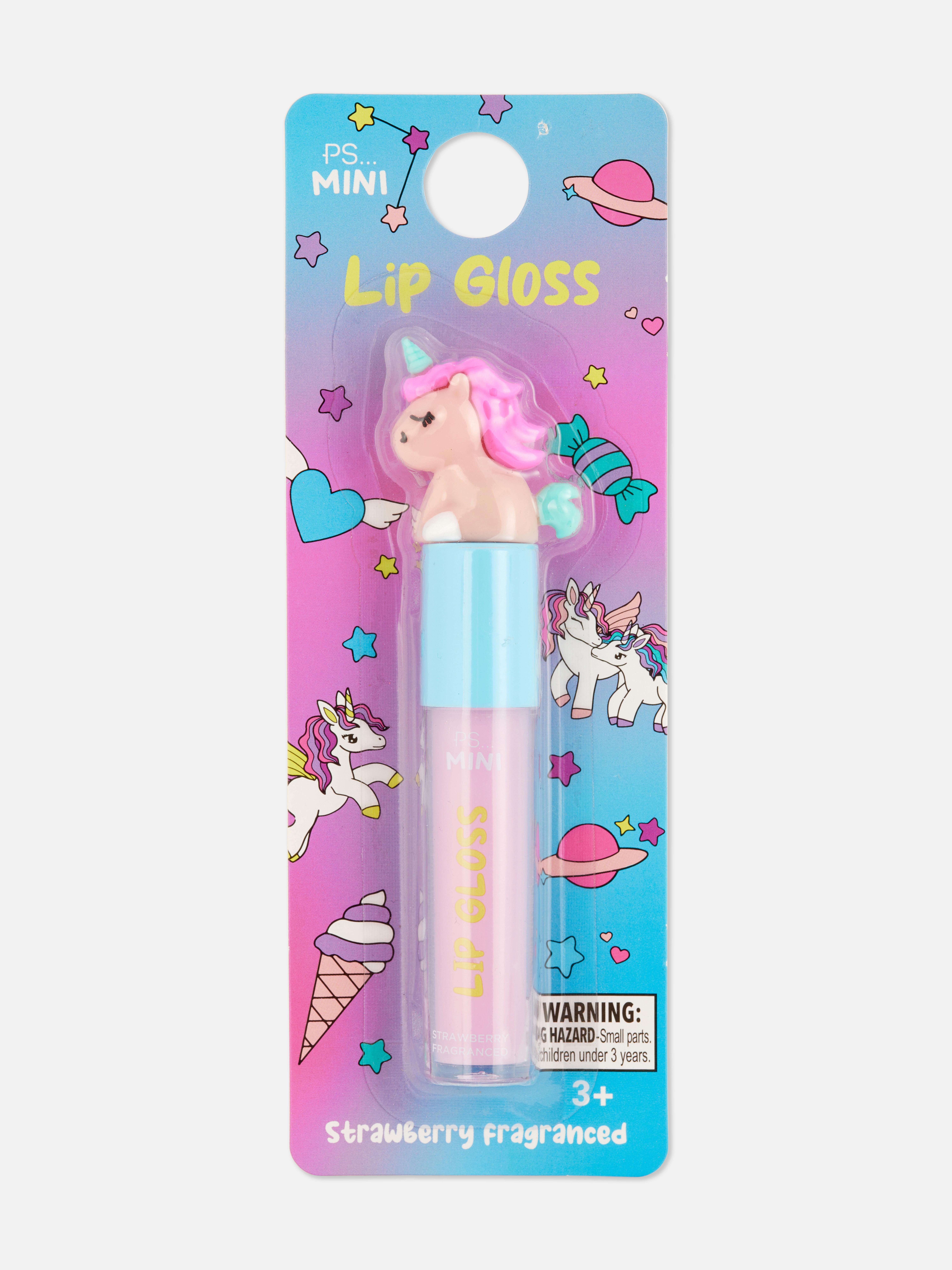 PS... Luciu de buze mini unicorn Luciu de buze parfumat cu aplicator unicorn
