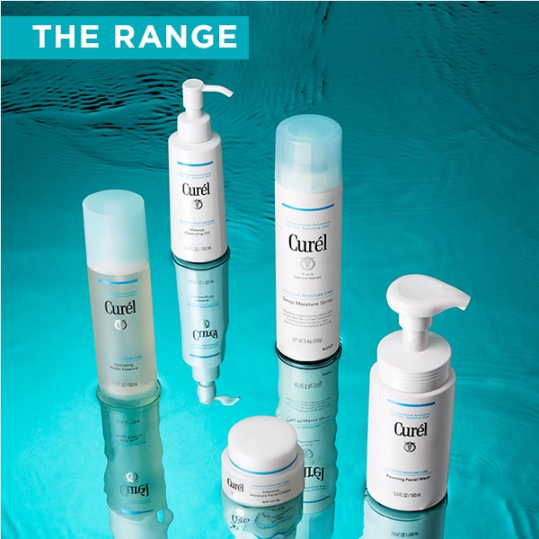 Curel pěnivý čisticí gel na obličej 150 ml