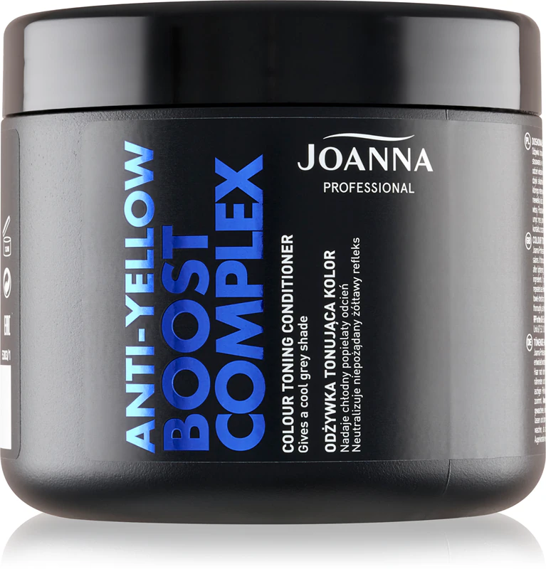Condicionador revitalizante Joanna Professional Color Boost Complex para cabelos loiros e grisalhos