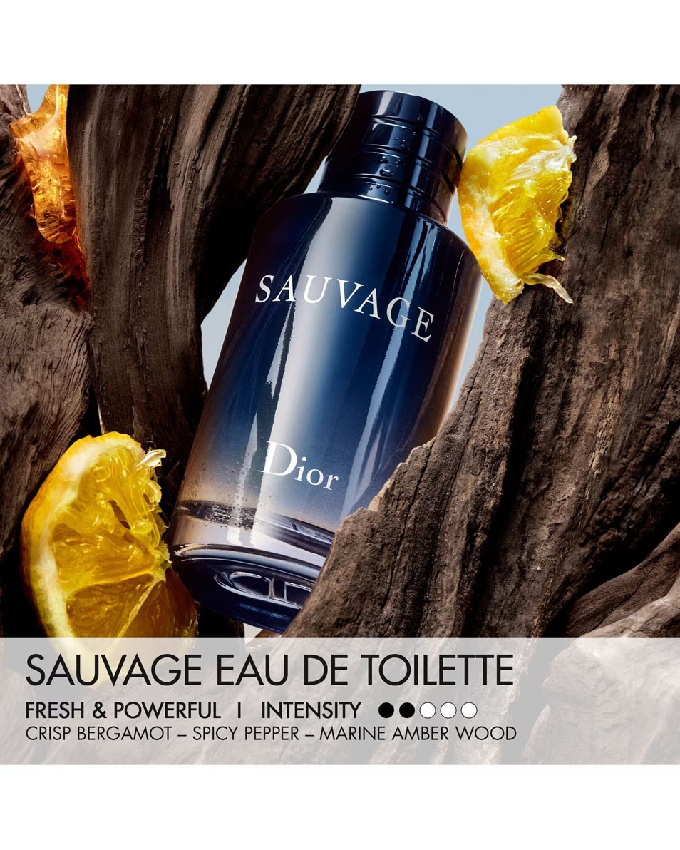 DIOR Sauvage Eau de Toilette - Limited Edition Punjivi muški parfem limitirano izdanje - Svježe, hesperidne i drvenaste note