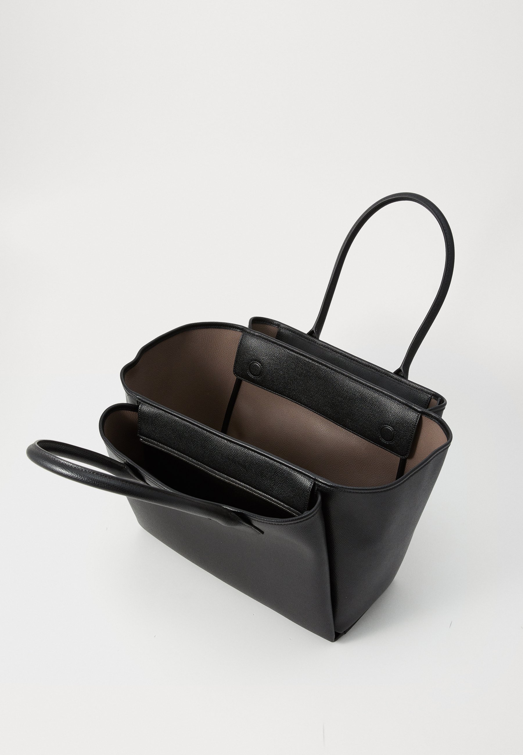 Emporio Armani ODETTE - Handtas - nero/taupe