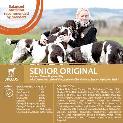 Hrană uscată Wellness Core All Breeds Senior Original pentru câini