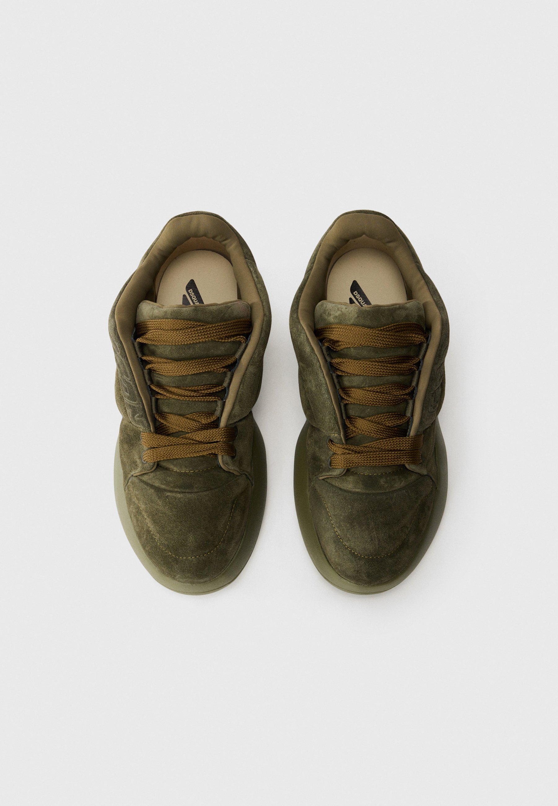 DSQUARED2 ICON Skateschoenen - kaki