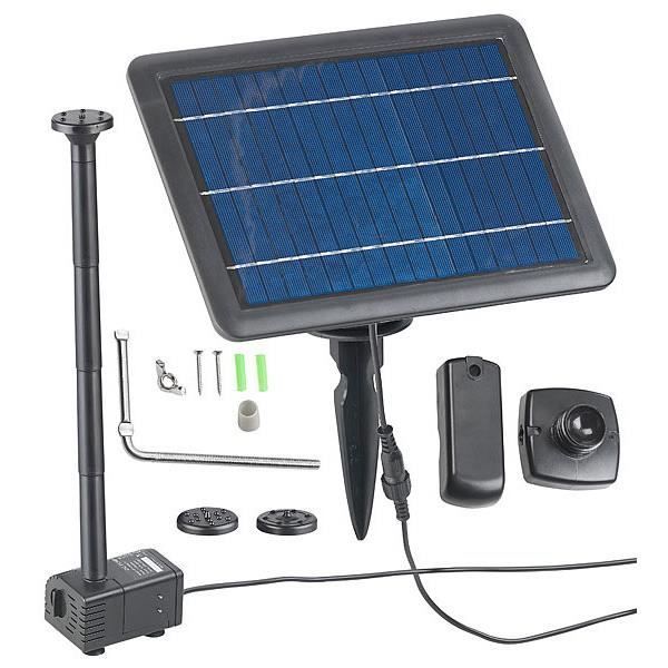 4W Solar vijverfontein
