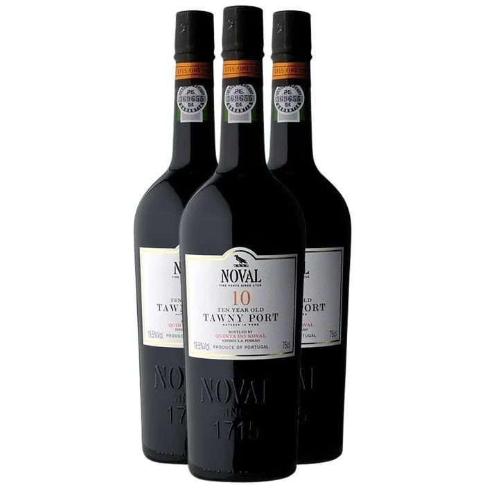 Quinta do Noval Porto Tawny 10 Ans - Vin Rouge du Portugal (3x75cl) Moelleux
