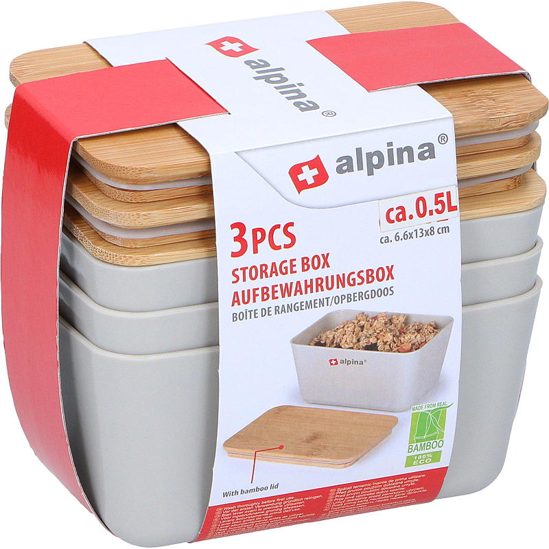 Alpina Madkasse 0,5 l 3 dele Alpina