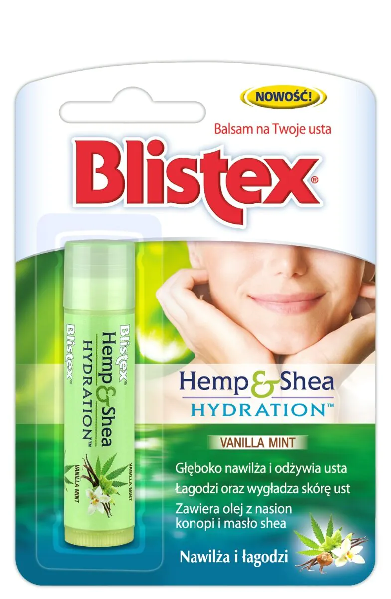Blistex Balsam do ust Hemp & Shea 4,