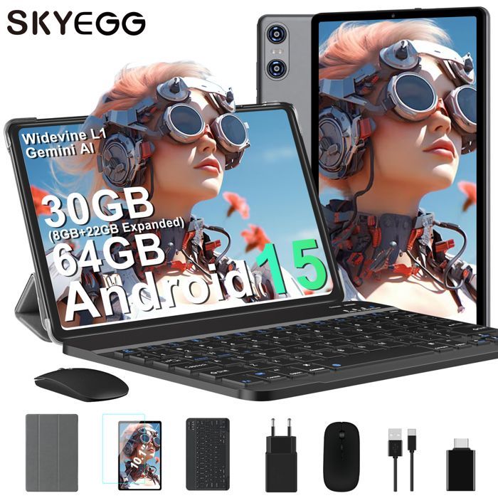 Tablet Android SKYEGG da 15 pollici - HD 10,1