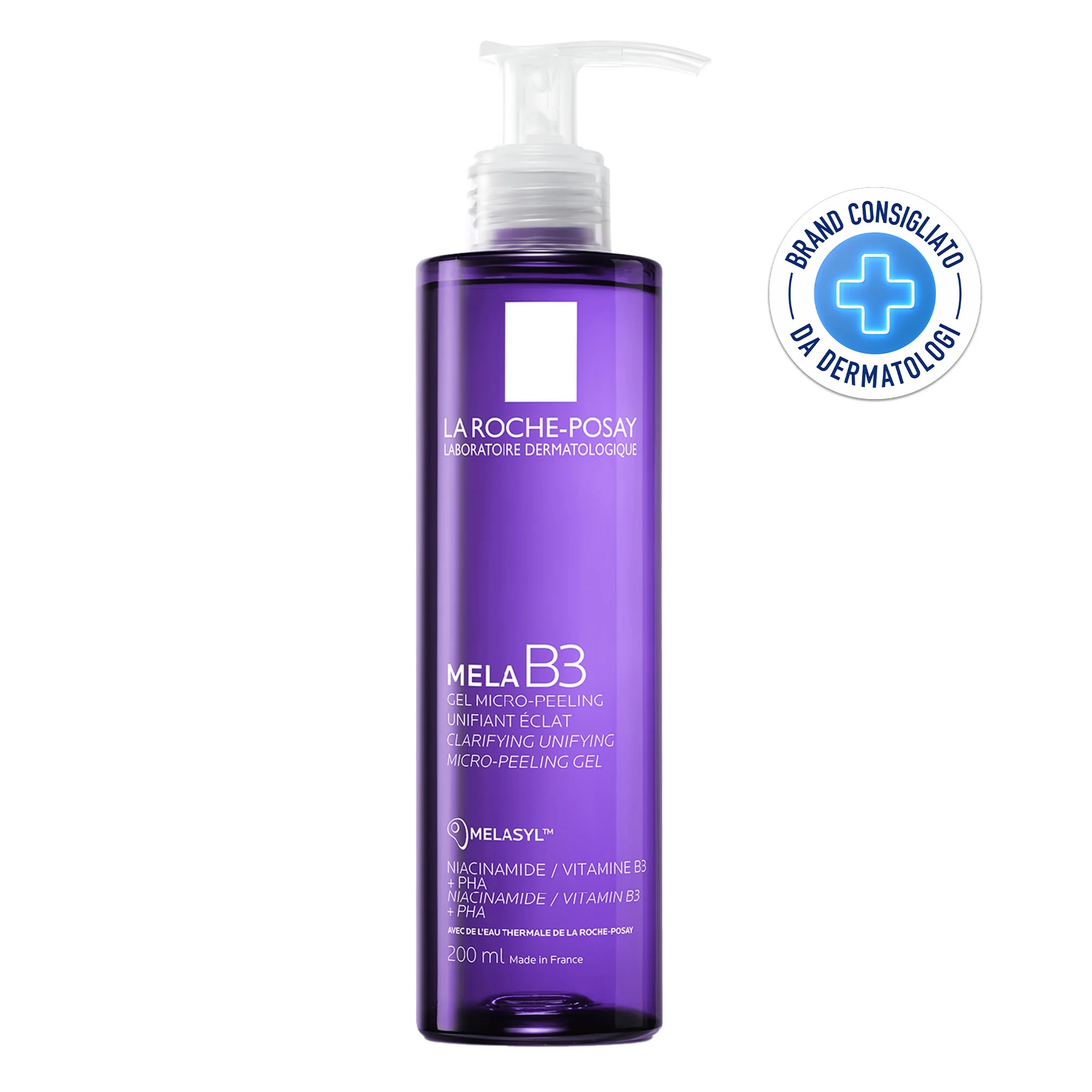 LA ROCHE POSAY Gel limpiador La Roche Posay Apple B3 200 ml microexfoliante contra imperfecciones