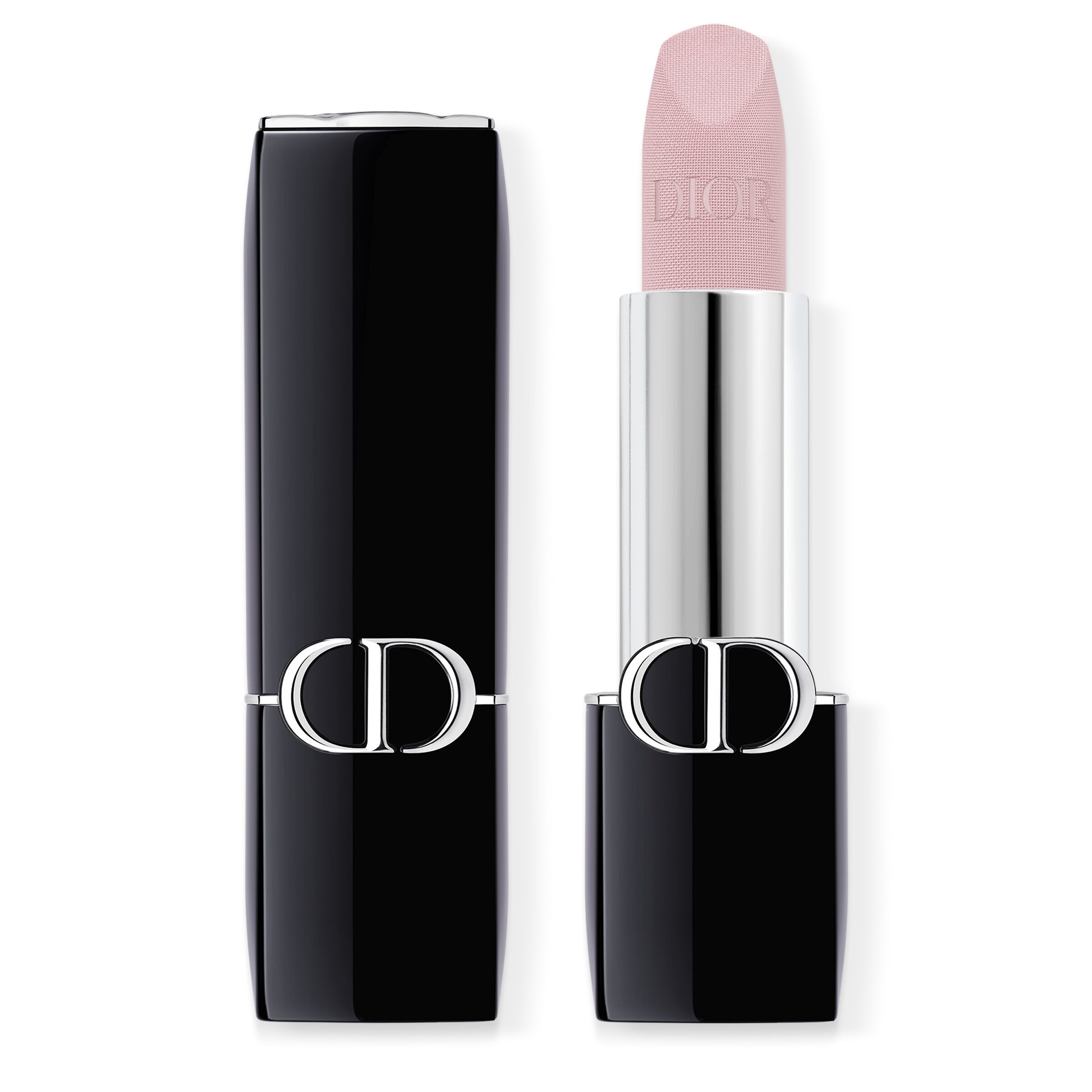 „Rouge Dior Balm Universal“ ir daugkartinio pildymo lūpų balzamas Prabangūs lūpų dažai