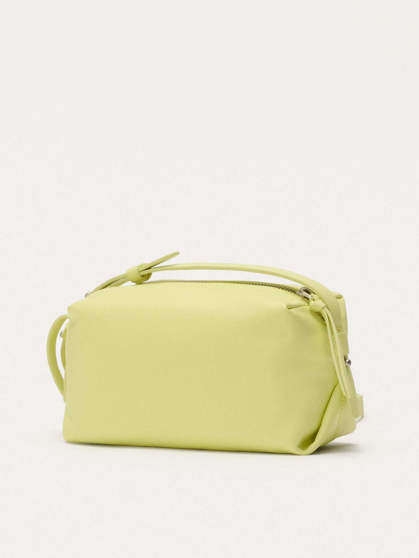 BANDOLERA PIEL HALL AMARILLO