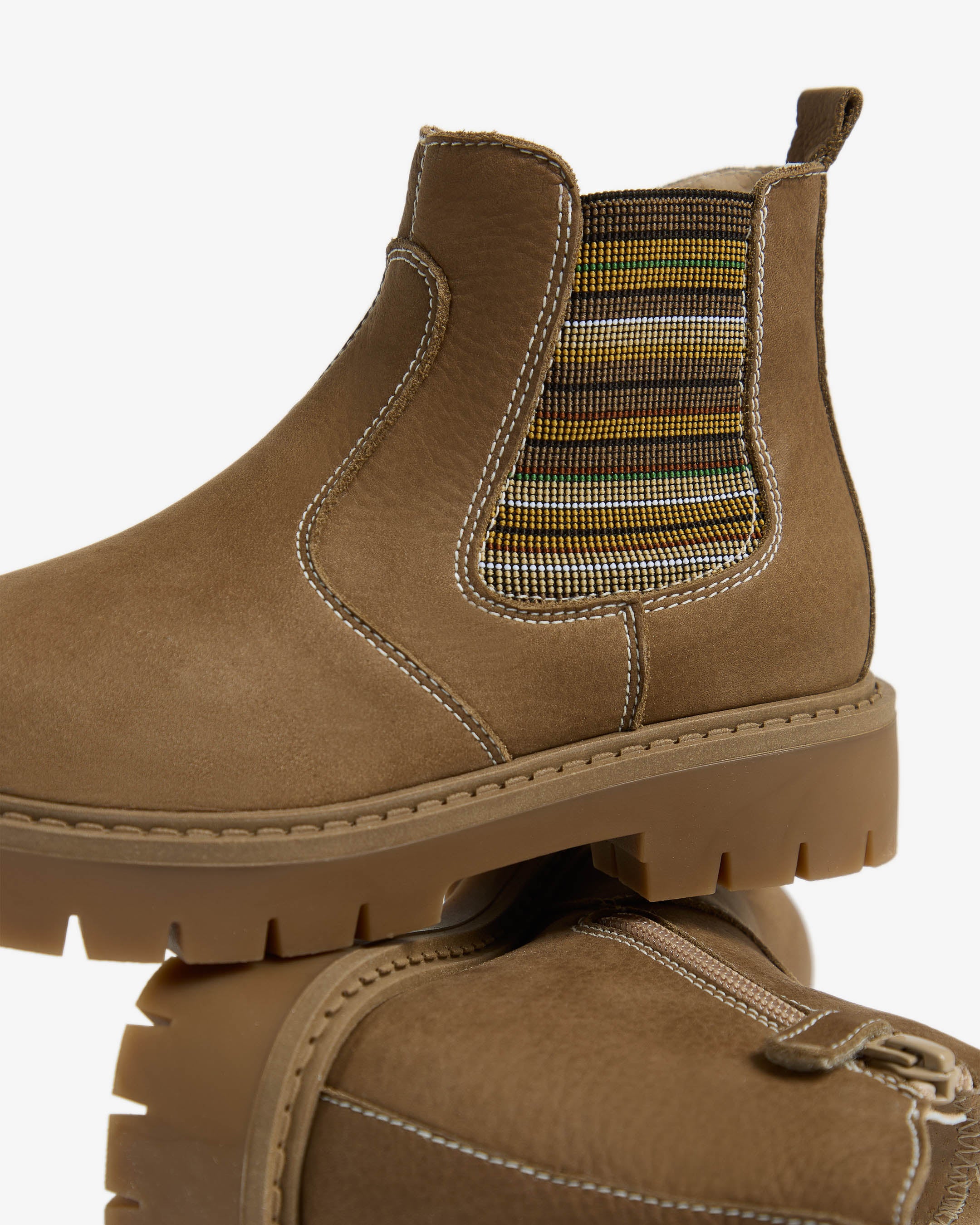  Leder-Ankle-Boots für Jungen