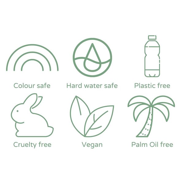 No. Shampoo solido rinfrescante alla menta piperita per tutto il corpo, 70 g