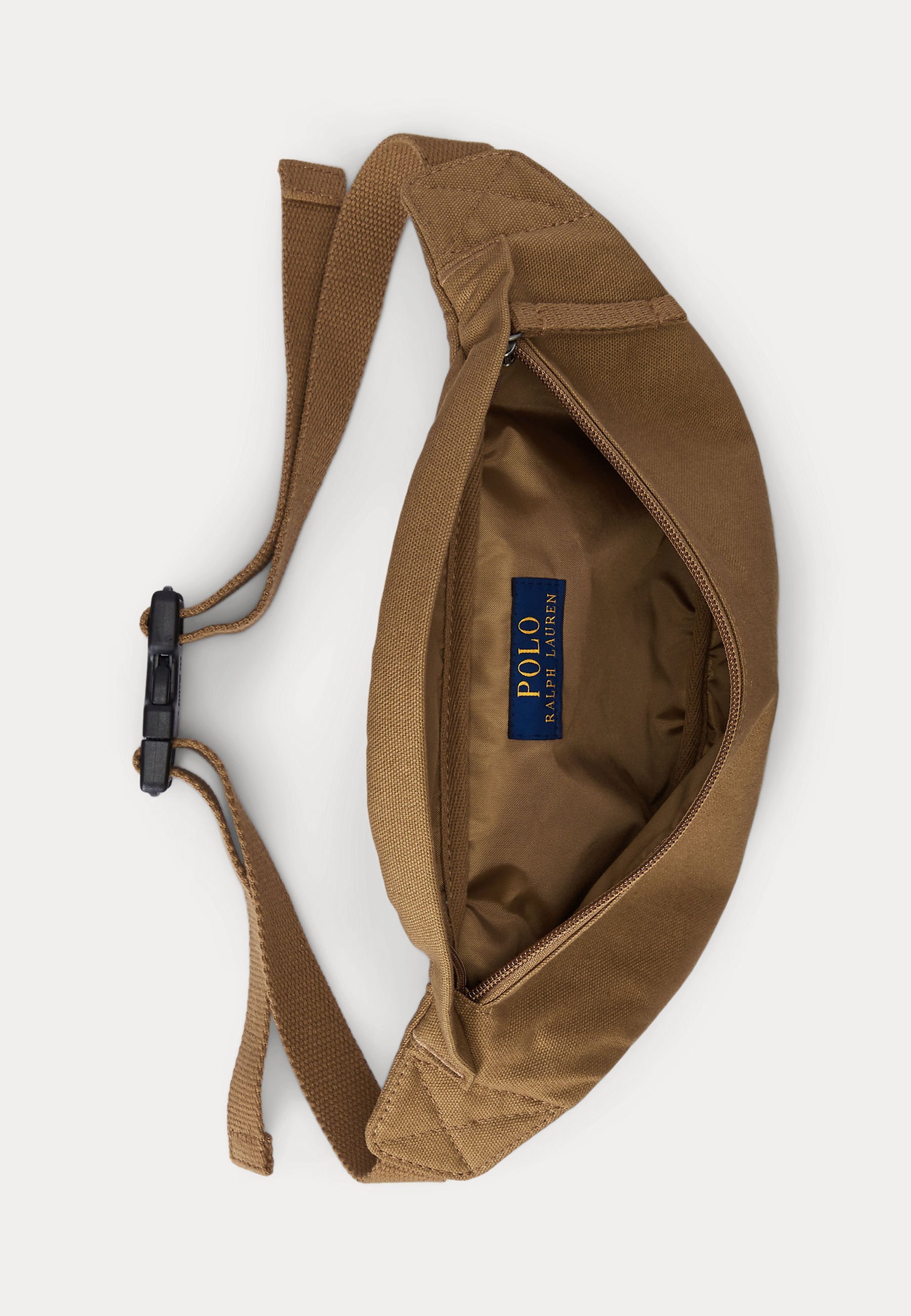 Sac banane en toile Polo Ralph Lauren - coloris beige rustique