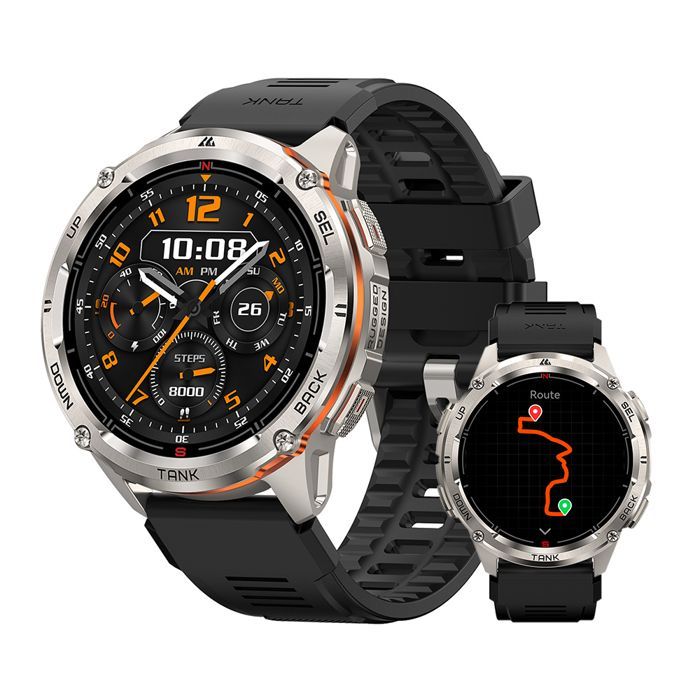 Montre Connectée homme SmartWatch Sport GPS 5ATM KOSPET T3 ULTRA 2 1.43