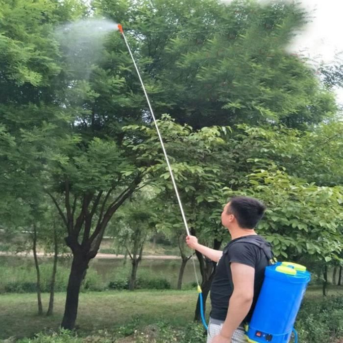 Pulvériser Lance Outil De Jardin 2.6 m En Acier Inoxydable Réglable Extension Universelle Tuyau Pulvérisateur Outil pour Jardin A