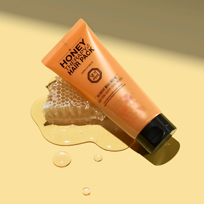 DAENG GI MEO RI Honey Therapy Haarpackung – regenerierende und feuchtigkeitsspendende Haarmaske