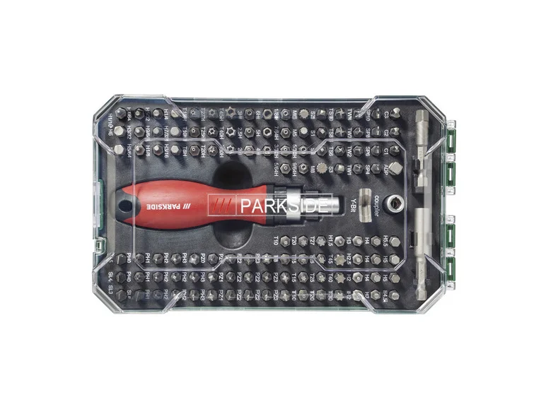 Chave de fenda catraca PARKSIDE® z setami