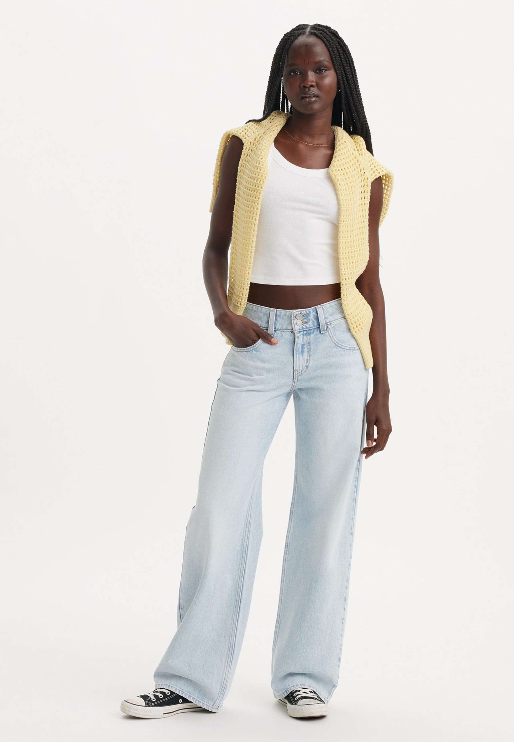 Levi's® SUPERLOW - Relaxed fit jeans - met een verwassen look