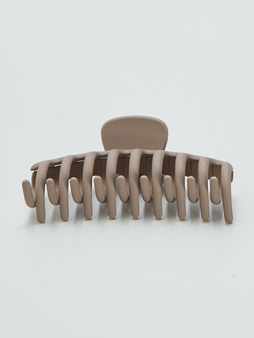 Pinza para el cabello - MARRÓN