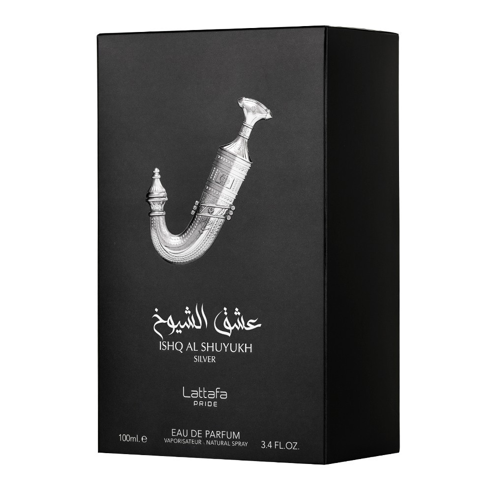 Lattafa Eau de Parfum Pride Ishq Al Shuyukh Silber – 100 ml