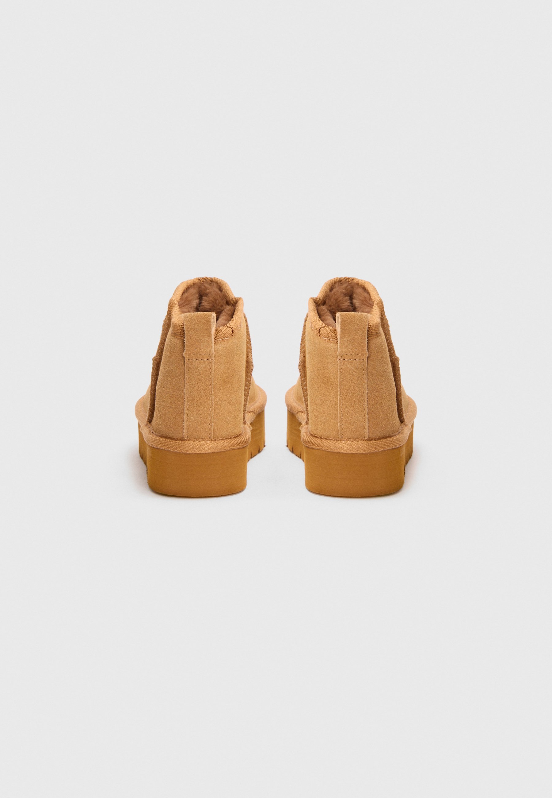 Friboo LEATHER - Talvisaappaat - cognac