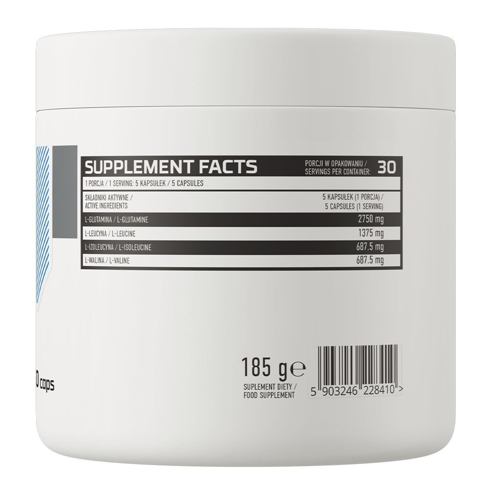 OstroVit BCAA + glutamiini 5500 mg