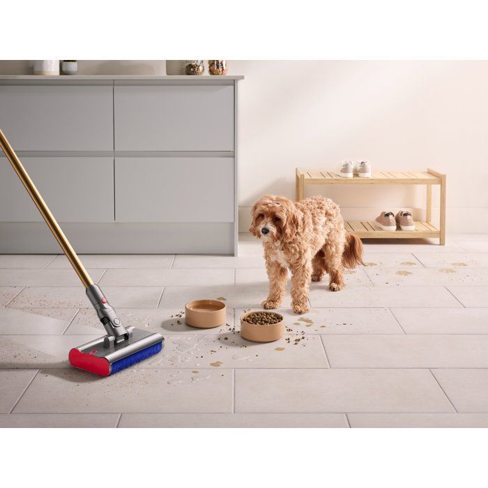 Dyson V12s Detect Slim Submarine draadloze stofzuiger en dweil - 140 airwatt - 1 uur accuduur