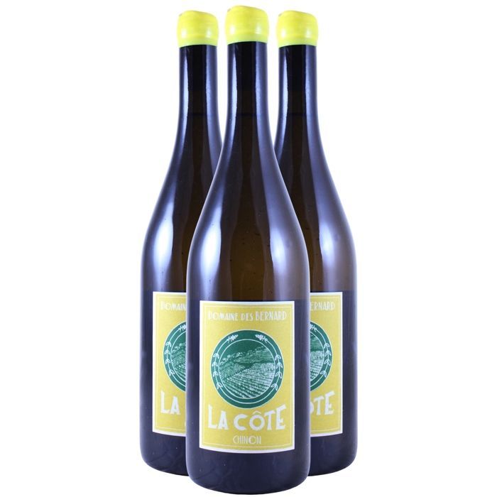 Domaine des Bernard Chinon La Côte 2022 - Vin Blanc du Val de Loire (3x75cl)