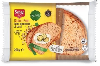 SCHAR Schar Σπιτικό ψωμί ημι-χωρίς γλουτένη 250 γρ.