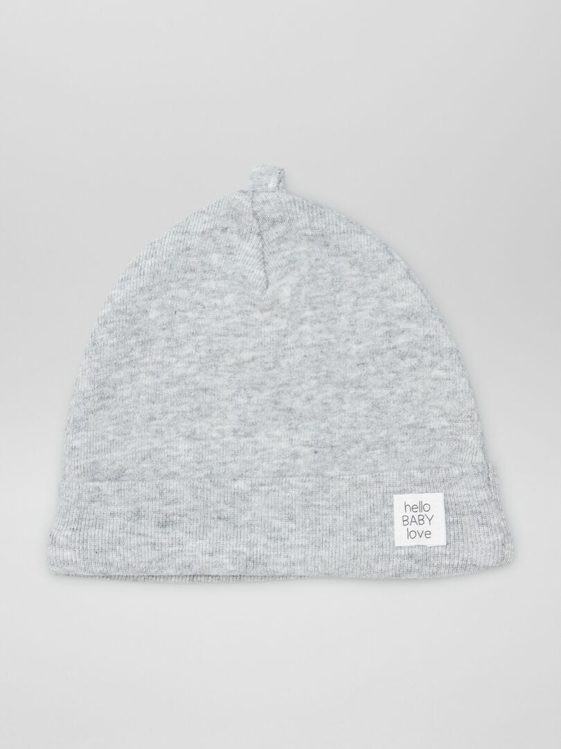 Conjunto de 2 toucas de parto - BRANCAS