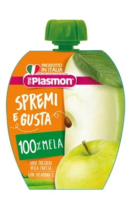 PLASMON Plasmon Squeeze and Enjoy Apfelsaft 100ml Babynahrung