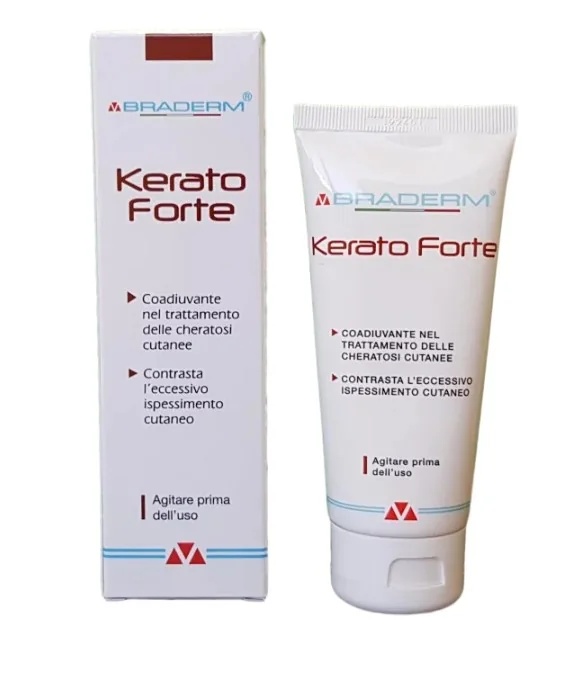 BRADERM Braderm Kerato Forte κρέμα 100 ml για την κεράτωση του δέρματος