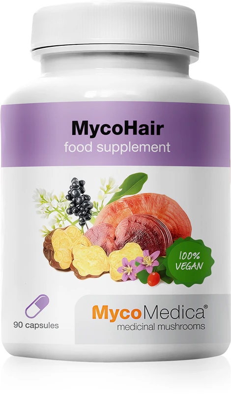 MycoMedica MycoHair doplnok stravy vlasové kapsuly