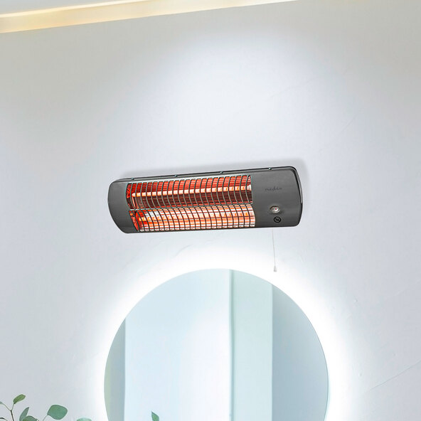 Încălzitor radiant electric pentru baie